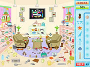 Флеш игра онлайн Blue House Hidden Objects